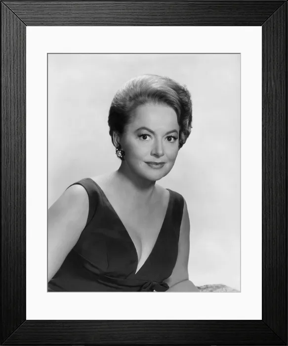 Framed Print : Olivia de Havilland, ca. 1965