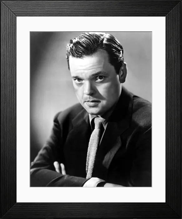 Framed Print : Orson Welles, 1945