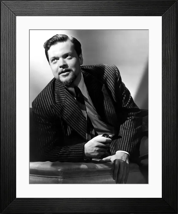 Framed Print : Orson Welles, 1939 Framed Print : Orson Welles, 1939