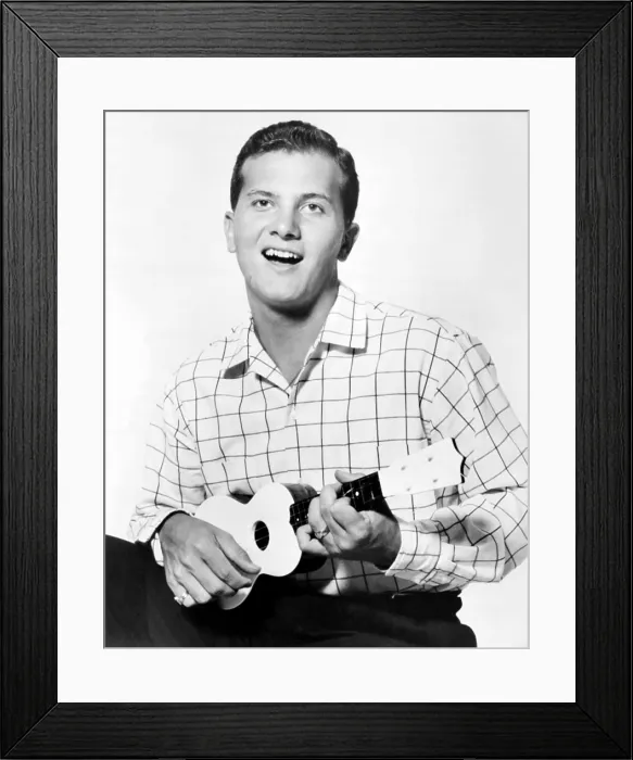 Framed Print : Pat Boone, ca. late 1950s Framed Print : Pat Boone, ca. late 1950s