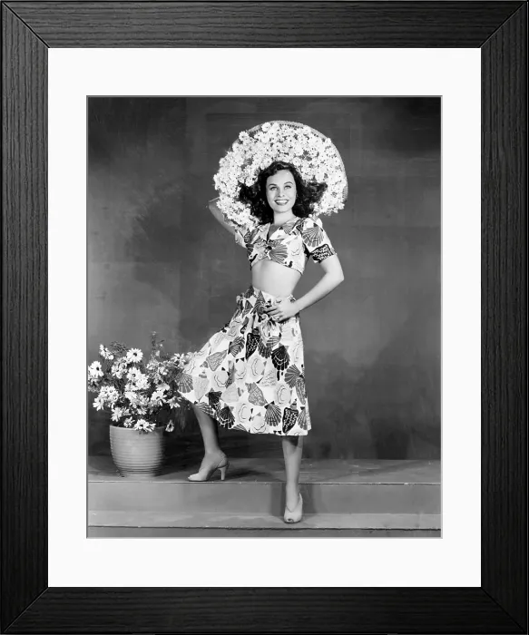 Framed Print : Paulette Goddard, 1941