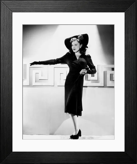 Framed Print : Paulette Goddard, ca. mid-1940s Framed Print : Paulette Goddard, ca. mid-1940s