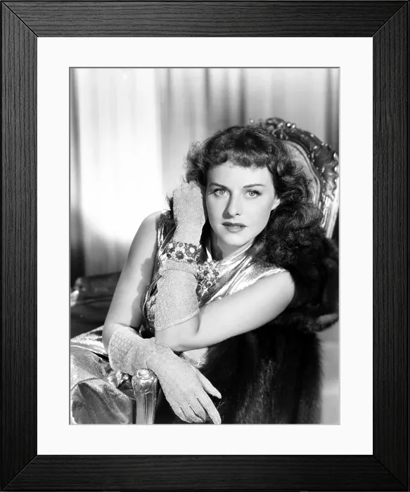 Framed Print : Paulette Goddard, ca. early 1940s
