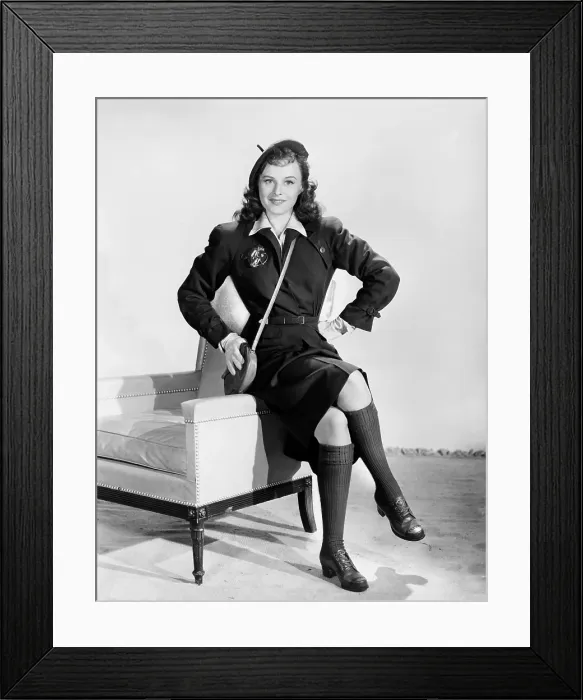 Framed Print : Paulette Goddard, ca. mid-1940s Framed Print : Paulette Goddard, ca. mid-1940s