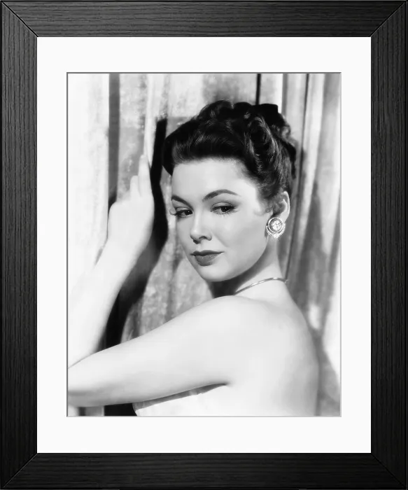 Framed Print : Barbara Rush, 1951