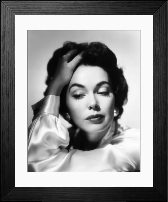 Framed Print : Barbara Rush, 1955