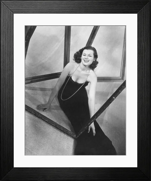 Framed Print : Barbara Hale, 1940s