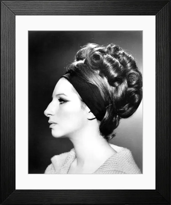 Framed Print : BARBRA STREISAND, portrait