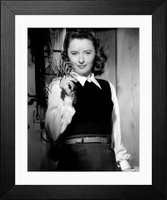 Framed Print : BARBARA STANWYCK, Warner Brothers, 2 / 25 / 47