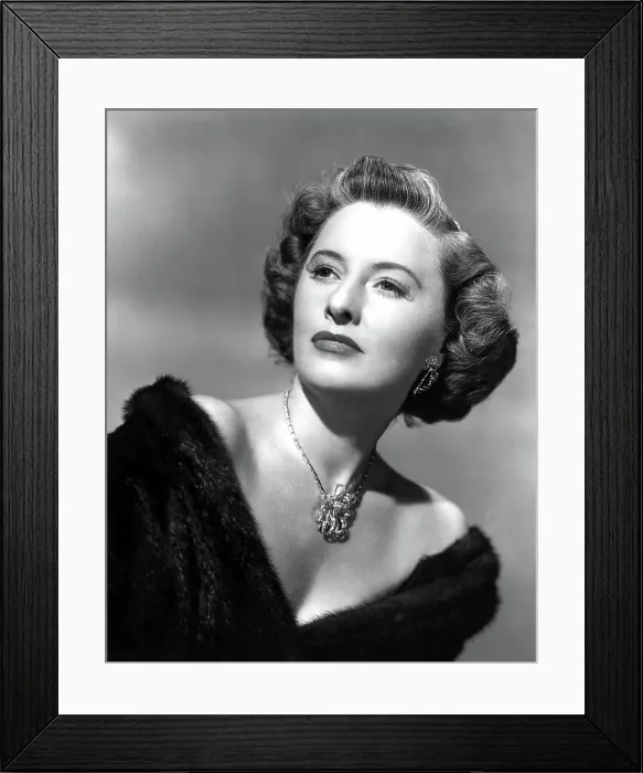 Framed Print : BARBARA STANWYCK Framed Print : BARBARA STANWYCK