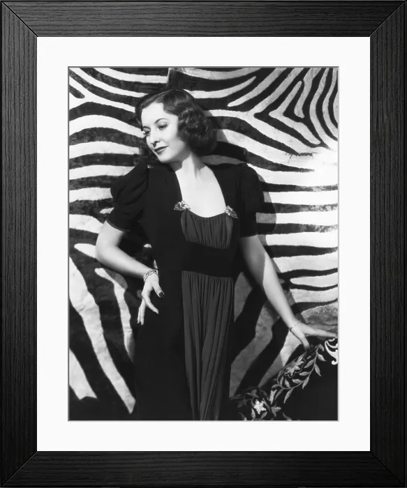 Framed Print : Barbara Stanwyck, RKO portrait, 1938 Framed Print : Barbara Stanwyck, RKO portrait, 1938