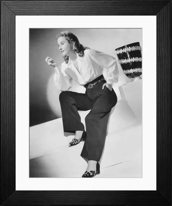 Framed Print : Barbara Stanwyck, circa 1945 Framed Print : Barbara Stanwyck, circa 1945