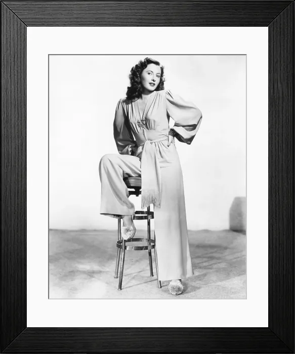 Framed Print : Barbara Stanwyck, Paramount portrait, circa 1944 Framed Print : Barbara Stanwyck, Paramount portrait, circa 1944