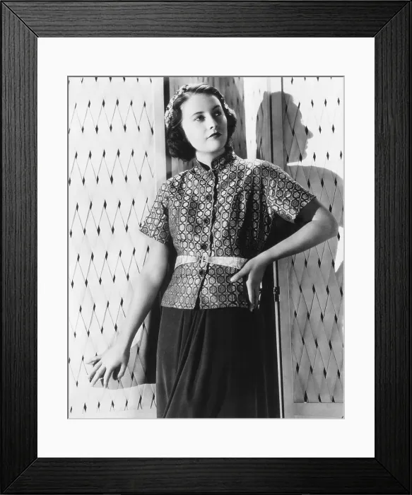 Framed Print : Barbara Stanwyck, RKO portrait, circa 1935 Framed Print : Barbara Stanwyck, RKO portrait, circa 1935