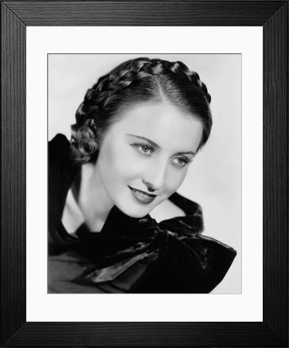Framed Print : Barbara Stanwyck, 1934