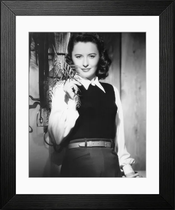 Framed Print : Barbara Stanwyck, mid 1940s Framed Print : Barbara Stanwyck, mid 1940s