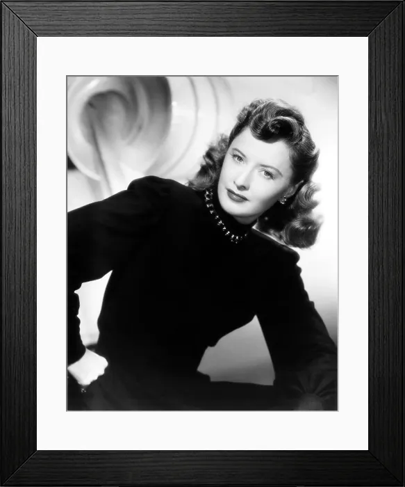 Framed Print : Barbara Stanwyck, 1946