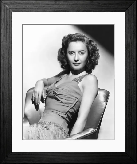 Framed Print : Barbara Stanwyck, mid 1940s