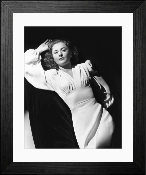 Framed Print : Barbara Stanwyck, Warner Bros. portrait, 1942 Framed Print : Barbara Stanwyck, Warner Bros. portrait, 1942