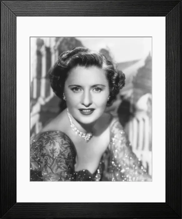 Framed Print : Barbara Stanwyck, 1949