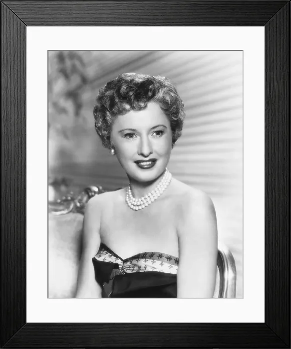 Framed Print : Barbara Stanwyck, 1950s