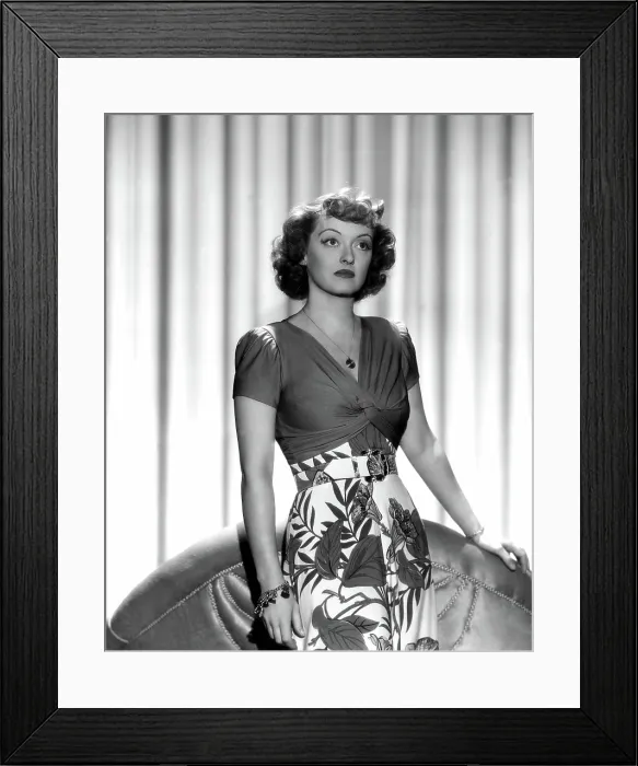 Framed Print : Bette Davis, 1942