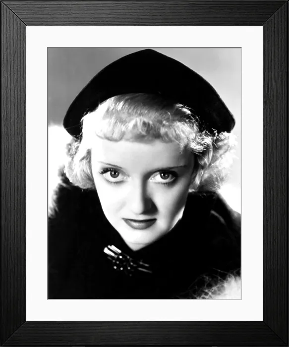 Framed Print : Bette Davis, ca. 1934 Framed Print : Bette Davis, ca. 1934