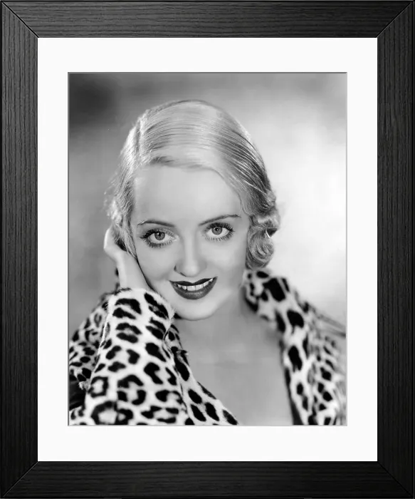 Framed Print : Bette Davis, Warner Bros. portrait, 1932 Framed Print : Bette Davis, Warner Bros. portrait, 1932