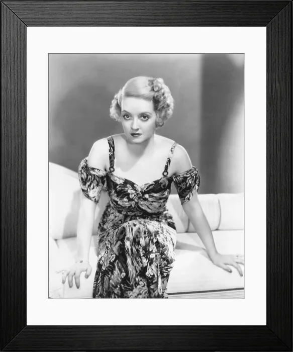 Framed Print : Bette Davis, ca. 1935