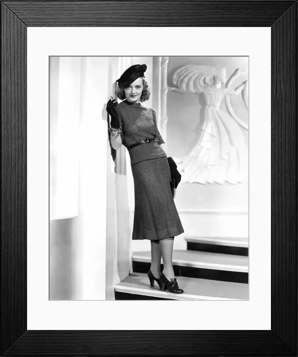 Framed Print : Bette Davis, ca. 1937
