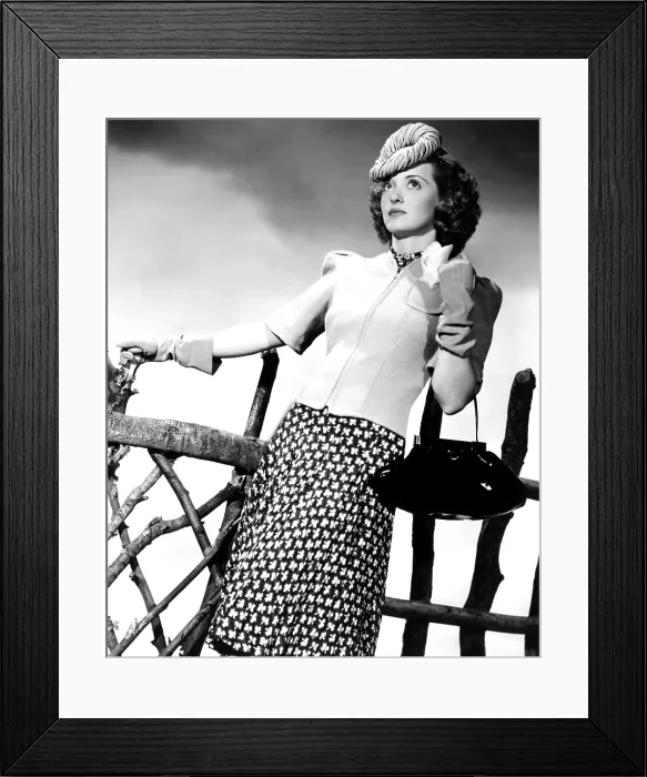 Framed Print : Bette Davis, ca. early 1940s