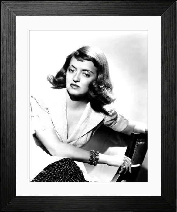 Framed Print : Bette Davis, ca. 1946
