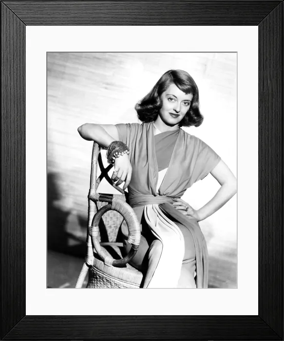 Framed Print : Bette Davis, 1946 Framed Print : Bette Davis, 1946