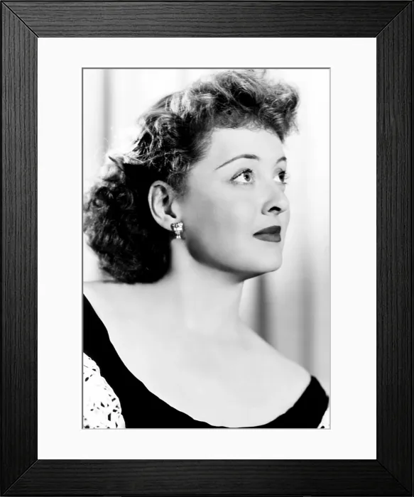 Framed Print : Bette Davis, ca. mid-1950s