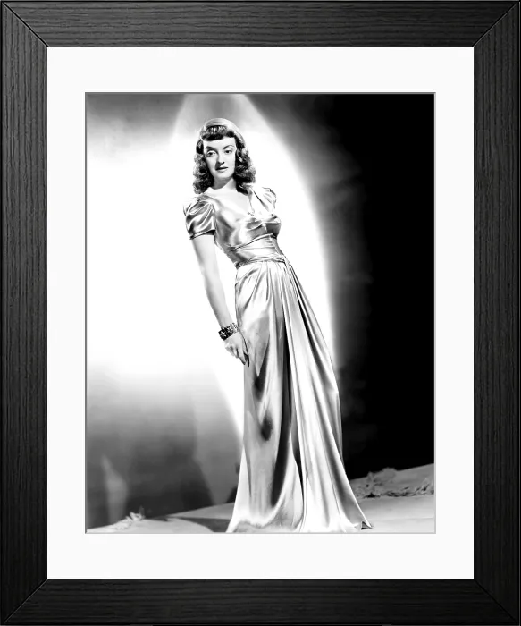 Framed Print : Bette Davis, ca. early 1940s Framed Print : Bette Davis, ca. early 1940s