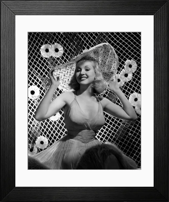 Framed Print : Betty Grable, 1938