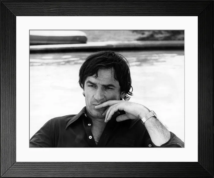 Framed Print : Bekim Fehmiu, 1970s Framed Print : Bekim Fehmiu, 1970s