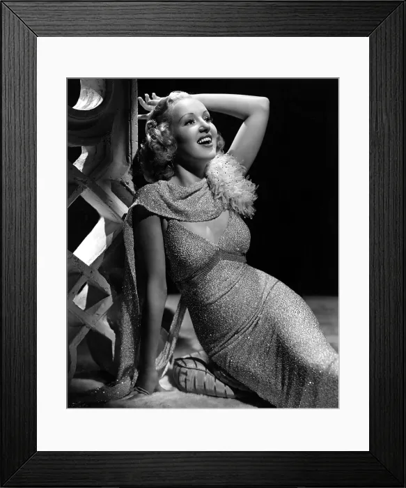 Framed Print : Betty Grable, 1937 Framed Print : Betty Grable, 1937