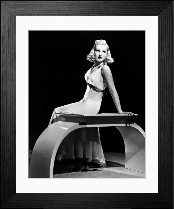 Framed Print : Betty Grable, ca. 1935-37