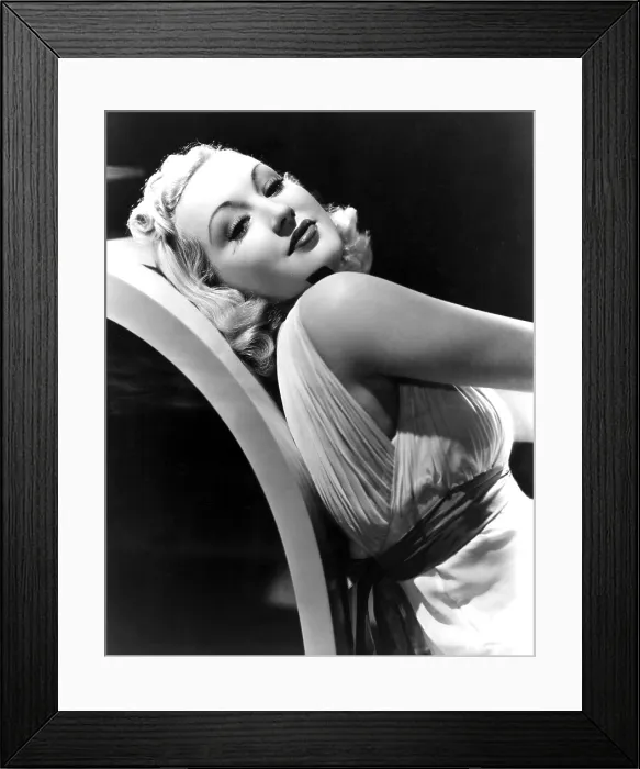 Framed Print : Betty Grable in the 1930s