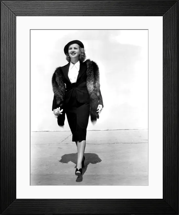Framed Print : Betty Grable, 1938