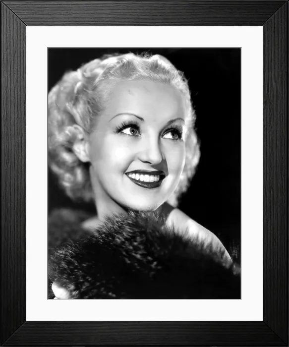 Framed Print : Betty Grable, 1936 Framed Print : Betty Grable, 1936