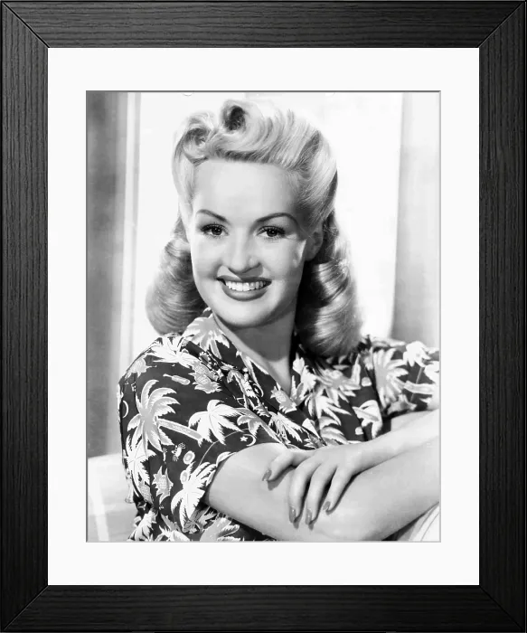 Framed Print : Betty Grable, ca. early 1940s