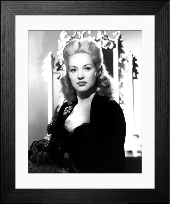 Framed Print : Betty Grable, ca. mid-1940s