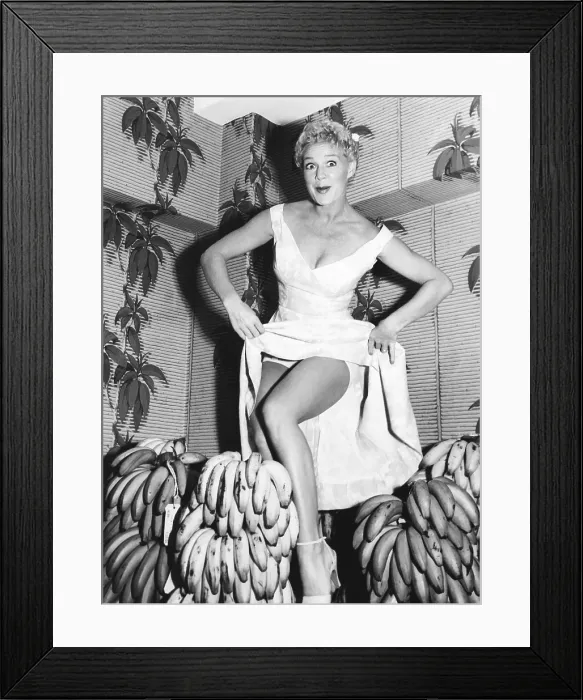 Framed Print : Betty Hutton, performing in Miami, March 1954 Framed Print : Betty Hutton, performing in Miami, March 1954