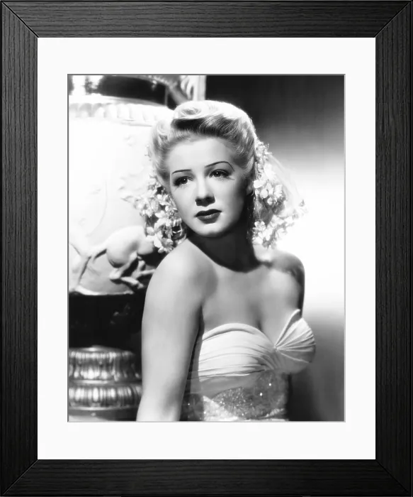 Framed Print : Betty Hutton, 1945