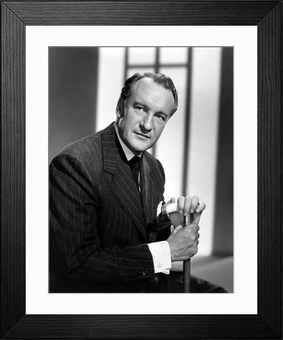 Framed Print : George Sanders, 1950s Framed Print : George Sanders, 1950s