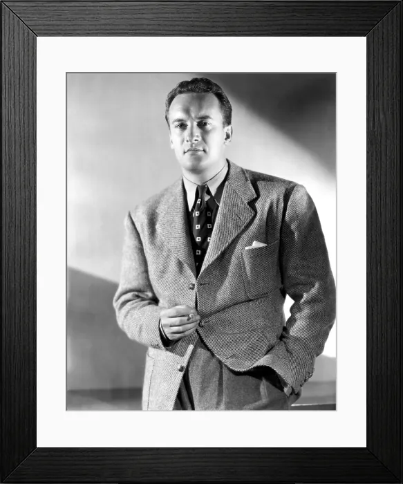 Framed Print : George Sanders, ca. early 1940s