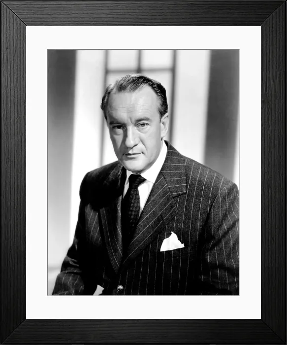 Framed Print : George Sanders, ca. mid- 1950s