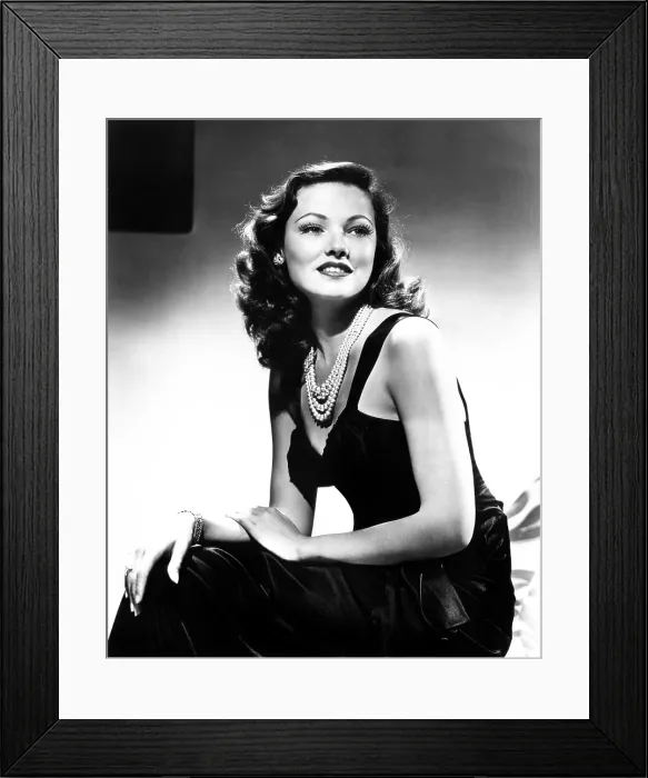 Framed Print : Gene Tierney, ca. mid 1940s